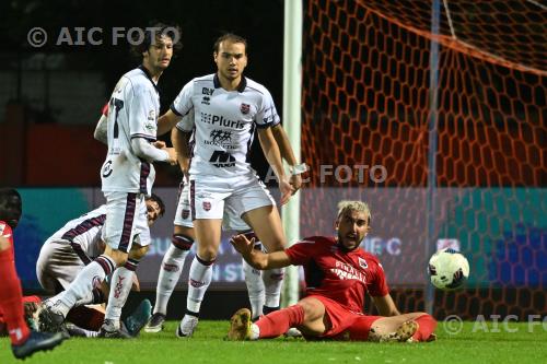 Fiorenzuola Francesco Mazzolo Virtus Verona Carlo Faedo Italian championship 2023 2024 Lega Pro 9 °Day Mario Gavagnin match between Virtus Verona  1-0 Fiorenzuola 