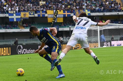 Hellas Verona Khvicha Kvaratskhelia Napoli 2023 Verona, Italy 