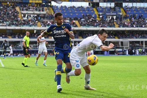 Napoli Cyril Ngonge Hellas Verona 2023 Verona, Italy 