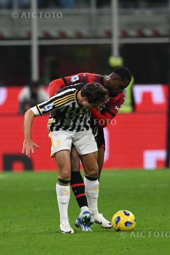 Juventus Pierre Kalulu Milan 2023 Milano, Italy 