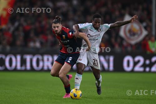Genoa Jovane Cabral Salernitana 2023 Genova, Italy 