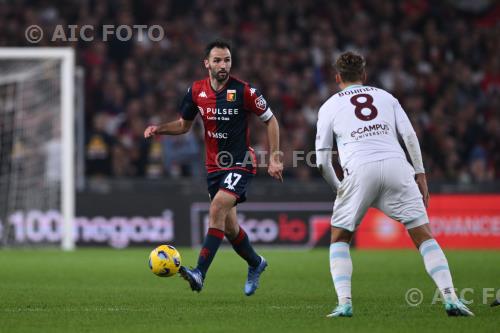 Genoa Emil Bohinen Salernitana 2023 Genova, Italy 