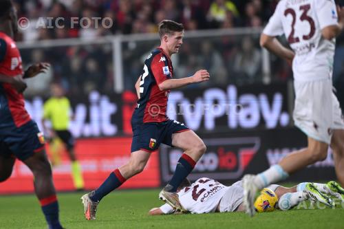 Genoa Norbert Gyomber Salernitana 2023 Genova, Italy 