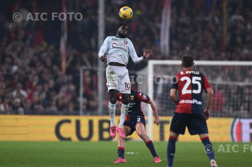 Salernitana Radu Dragusin Genoa 2023 Genova, Italy 