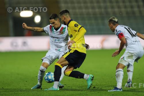 Ternana Diego Falcinelli Modena Cesar Falletti Alberto Braglia match between Modena 2-1 Ternana Modena, Italy 