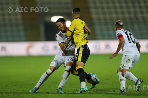 Ternana Diego Falcinelli Modena Cesar Falletti Alberto Braglia match between Modena 2-1 Ternana Modena, Italy 