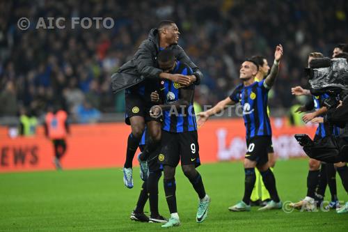 Inter Denzel Dumfries Inter 2023 Milano, Italy 