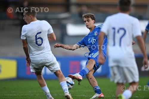 Italy U17 Vasileios Eleftheriadis Greece U17 2023 Forli, Italy. 