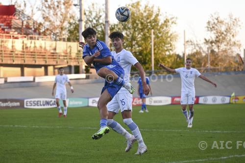 Italy U17 Traianos Mokris Greece U17 2023 Forli, Italy. 