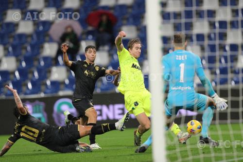 Sassuolo Jeroen Zoet Spezia Salvatore Esposito match between  Sassuolo 0-0(5-4 d.c.r.) Spezia Reggio Emilia, Italy 