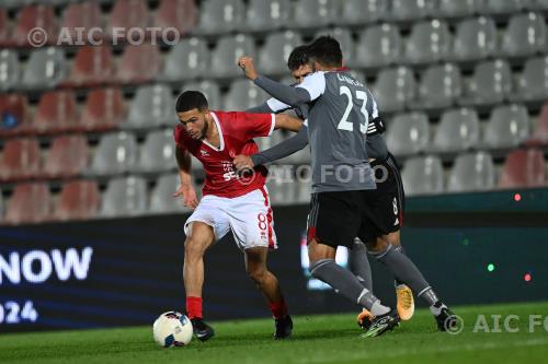 Triestina Arensi Rota Alessandria Simone Ciancio Giuseppe Moccagatta match between Alessandria 0-3 Triestina Alessandria , Italy 
