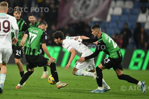 Sassuolo Agustín Martegani Salernitana Cristian Volpato Mapei match between Sassuolo 2-2 Salernitana Reggio Emilia, Italy 