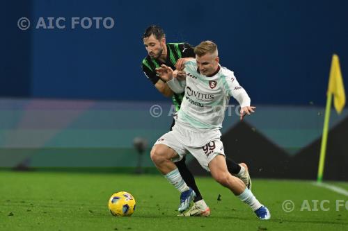 Salernitana Matias Vina Sassuolo 2023 Reggio Emilia, Italy 