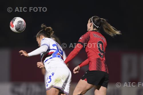Sampdoria Women Kosovare Asllani Milan Women 2023 Milano, Italy 