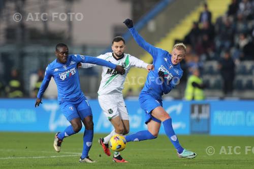 Empoli Nedim Bajrami Sassuolo Viktor Kovalenko Carlo Castellani match between    Empoli  3-4 Sassuolo Empoli, Italy 