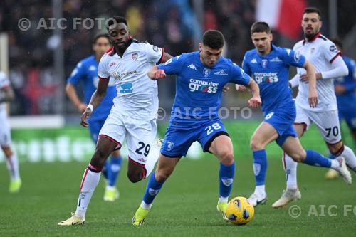 Empoli Antoine Makoumbou Cagliari 2024 Empoli, Italy 