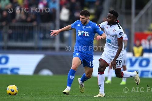 Empoli Antoine Makoumbou Cagliari 2024 Empoli, Italy 