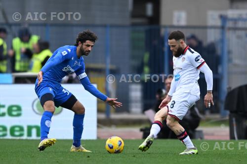 Cagliari Sebastiano Luperto Empoli 2024 Empoli, Italy 