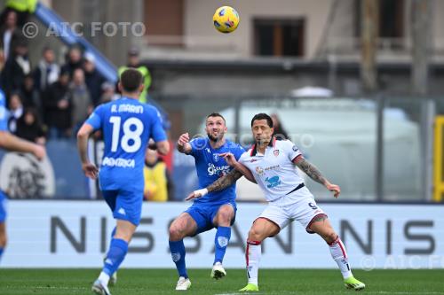 Empoli Gianluca Lapadula Cagliari 2024 Empoli, Italy 
