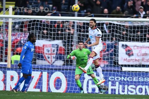 Cagliari Emmanuel Gyasi Empoli 2024 Empoli, Italy 