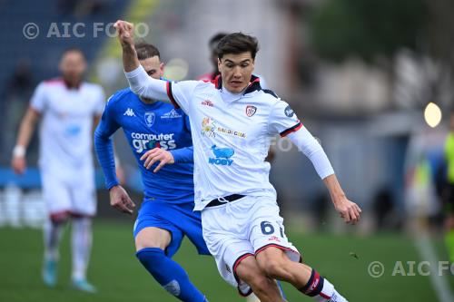 Cagliari Ardian Ismajli Empoli 2024 Empoli, Italy 