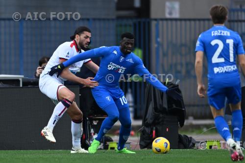 Empoli Alberto Dossena Cagliari 2024 Empoli, Italy 