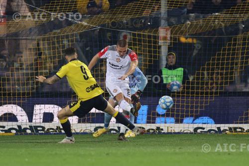 Modena Valentin Antov Cremonese Andreas Jungdal Alberto Braglia match between Modena 0-1 Cremonese Modena, Italy 
