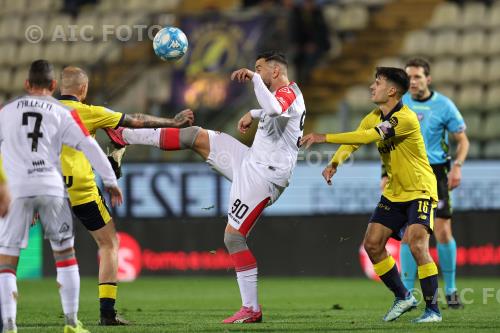 Modena Massimo Coda Cremonese Fabio Gerli Alberto Braglia match between Modena 0-1 Cremonese Modena, Italy 
