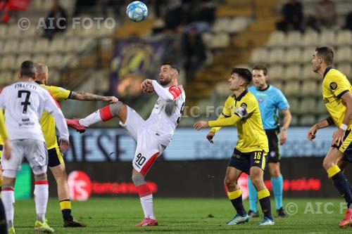 Modena Massimo Coda Cremonese Fabio Gerli Alberto Braglia match between Modena 0-1 Cremonese Modena, Italy 
