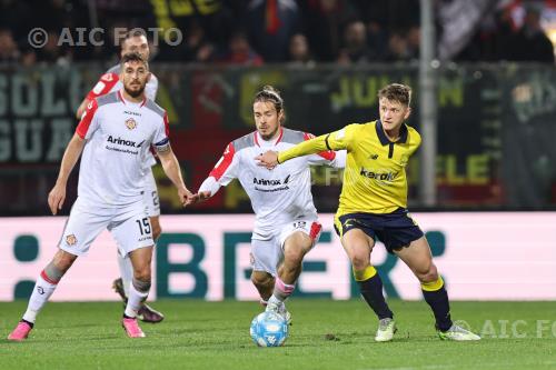 Modena Michele Castagnetti Cremonese Matteo Bianchetti Alberto Braglia match between Modena 0-1 Cremonese Modena, Italy 