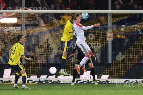 Cremonese Fabio Ponsi Modena Simone Santoro Alberto Braglia match between Modena 0-1 Cremonese Modena, Italy 