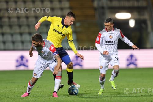 Cremonese Luca Magnino Modena Cesar Alejandro Falletti Alberto Braglia match between Modena 0-1 Cremonese Modena, Italy 