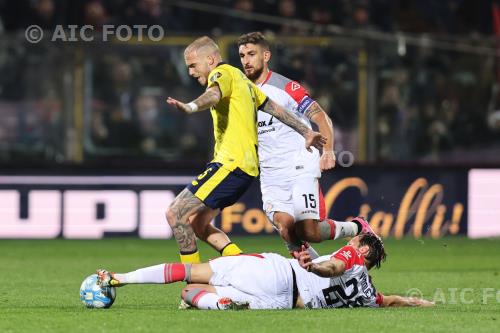 Modena Franco Vazquez Cremonese Matteo Bianchetti Alberto Braglia match between Modena 0-1 Cremonese Modena, Italy 