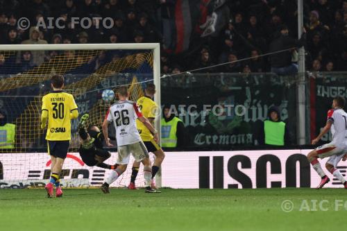 Cremonese Andrea Seculin Modena 2024 Modena, Italy Goal 0-1 
