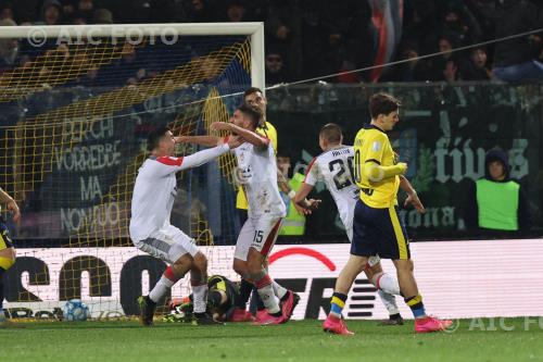 Cremonese Luca Ravanelli Cremonese Valentin Antov Alberto Braglia match between Modena 0-1 Cremonese Modena, Italy 