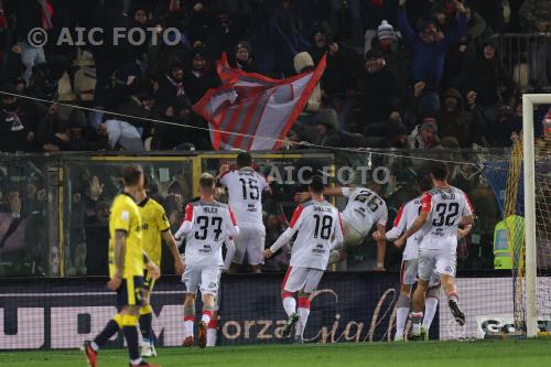 Cremonese Luca Ravanelli Cremonese Valentin Antov Alberto Braglia match between Modena 0-1 Cremonese Modena, Italy 