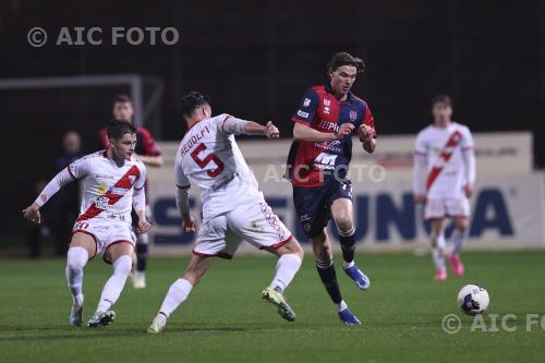 Virtus Verona Alex Redolfi Mantova Giacomo Fedel Danilo Martelli match between Mantova 4-0 Virtus Verona Mantova, Italy 