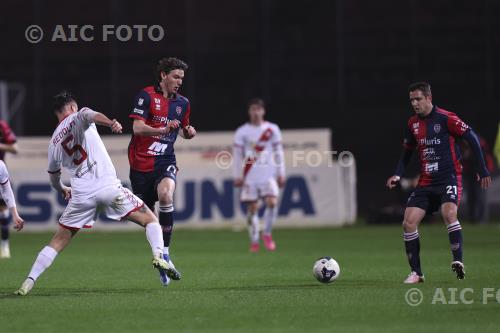 Virtus Verona Alex Redolfi Mantova Juanito Gomez Danilo Martelli match between Mantova 4-0 Virtus Verona Mantova, Italy 