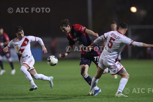 Virtus Verona Alex Redolfi Mantova Giacomo Fedel Danilo Martelli match between Mantova 4-0 Virtus Verona Mantova, Italy 