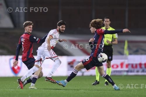 Mantova Alessio Menato Virtus Verona Dino Mehic Danilo Martelli match between Mantova 4-0 Virtus Verona Mantova, Italy 