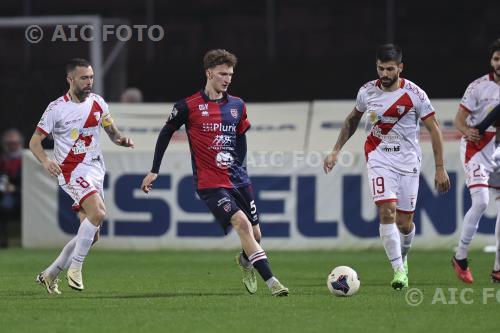 Virtus Verona Francesco Bombagi Mantova Salvatore Burrai Danilo Martelli match between Mantova 4-0 Virtus Verona Mantova, Italy 