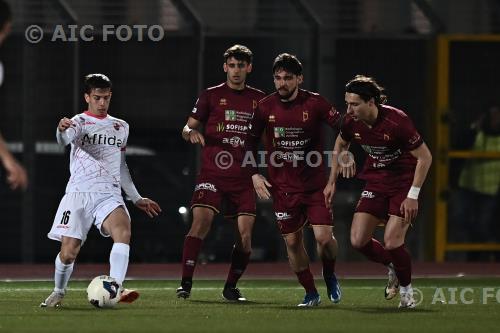 Lucchese Mattia Pretato Pontedera Lorenzo Peli Italian championship 2023 2024 Lega Pro 31 °Day Ettore Mannucci match between Pontedera  2-2  Lucchese 