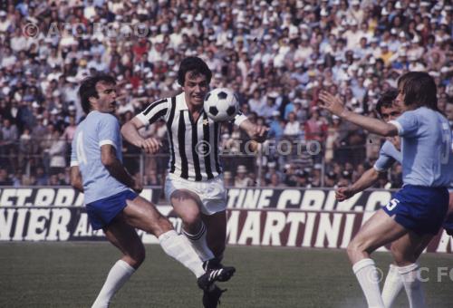 Juventus Giancarlo Oddi Lazio Giuseppe Wilson Municipal match between  Juventus 4-0 Lazio Torino, Italy 