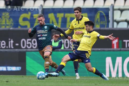 Feralpisalo Fabio Gerli Modena Fabio Ponsi Alberto Braglia match between Modena 2-3 Feralpi Modena, Italy 