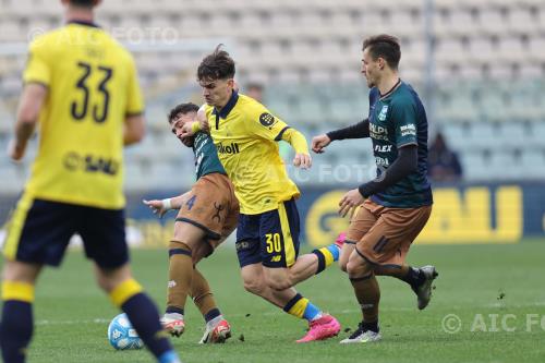 Feralpisalo Kleis Bozhanaj Modena Edgaras Dubickas Alberto Braglia match between Modena 2-3 Feralpi Modena, Italy 