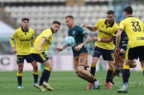 Modena Andrea La Mantia Feralpisalo Giovanni Zaro Alberto Braglia match between Modena 2-3 Feralpi Modena, Italy 