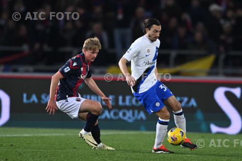 Inter Victor Kristiansen Bologna 2024 Bologna, Italy 
