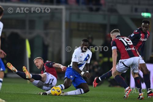 Bologna Marcus Thuram Inter Lewis Ferguson Renato Dall Ara match between Bologna 0-1 Inter Bologna, Italy 