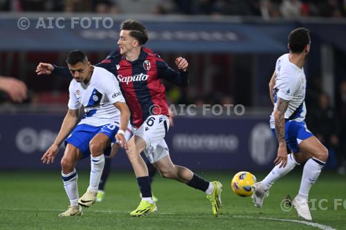 Inter Alexis Saelemaekers Bologna Hakan Calhanoglu Renato Dall Ara match between Bologna 0-1 Inter Bologna, Italy 