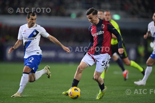 Bologna Henrikh Mkhitaryan Inter 2024 Bologna, Italy 